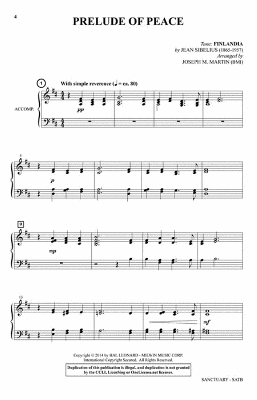 Sanctuary Sanctuary 4-Part scores gallery preview page 2