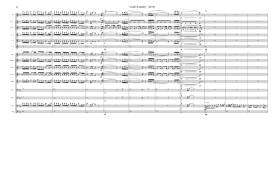 God's Country Woodwind Ensemble scores gallery preview page 4