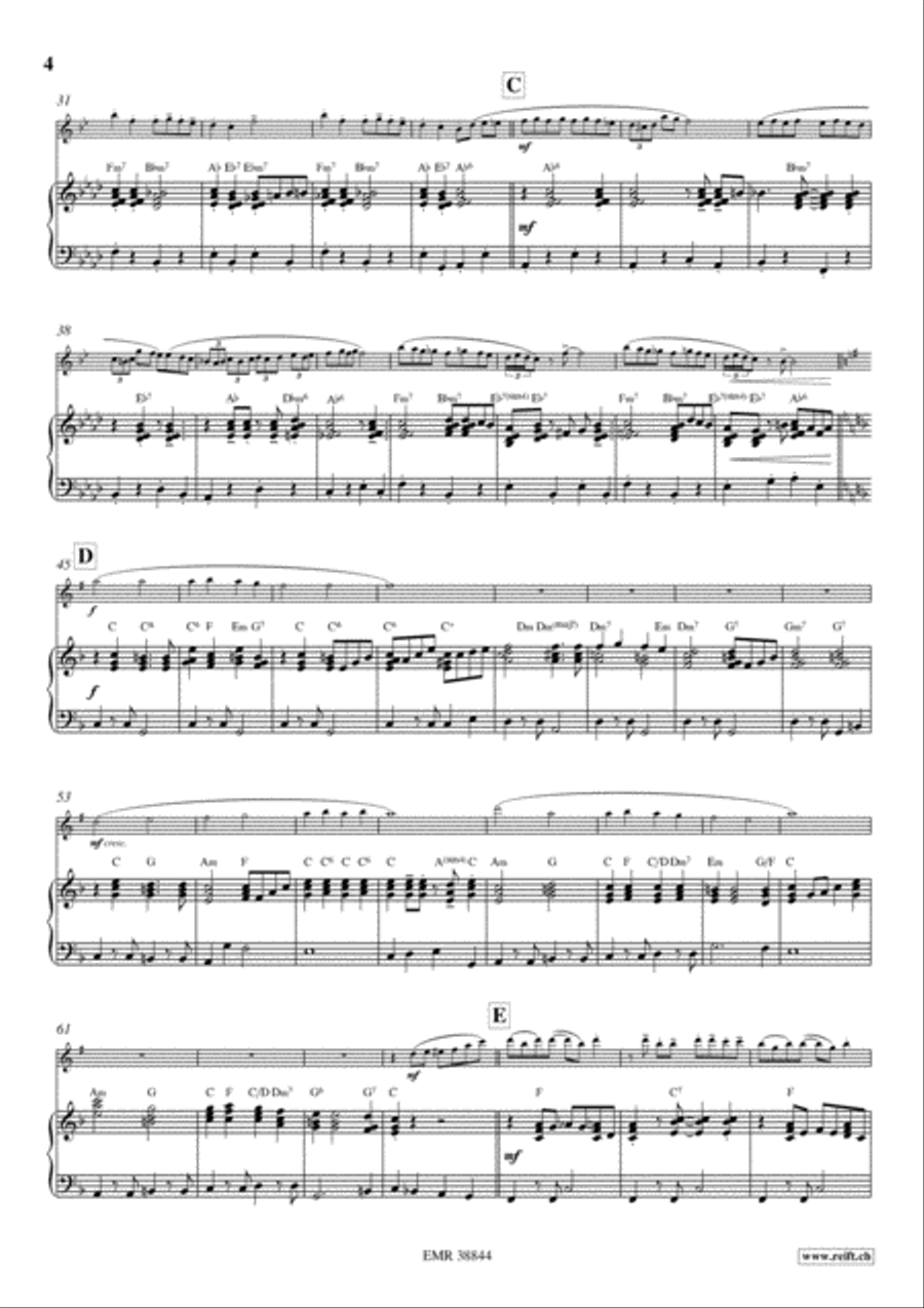 Let's Be Merry Let's Be Merry Clarinet Solo scores gallery preview page 4