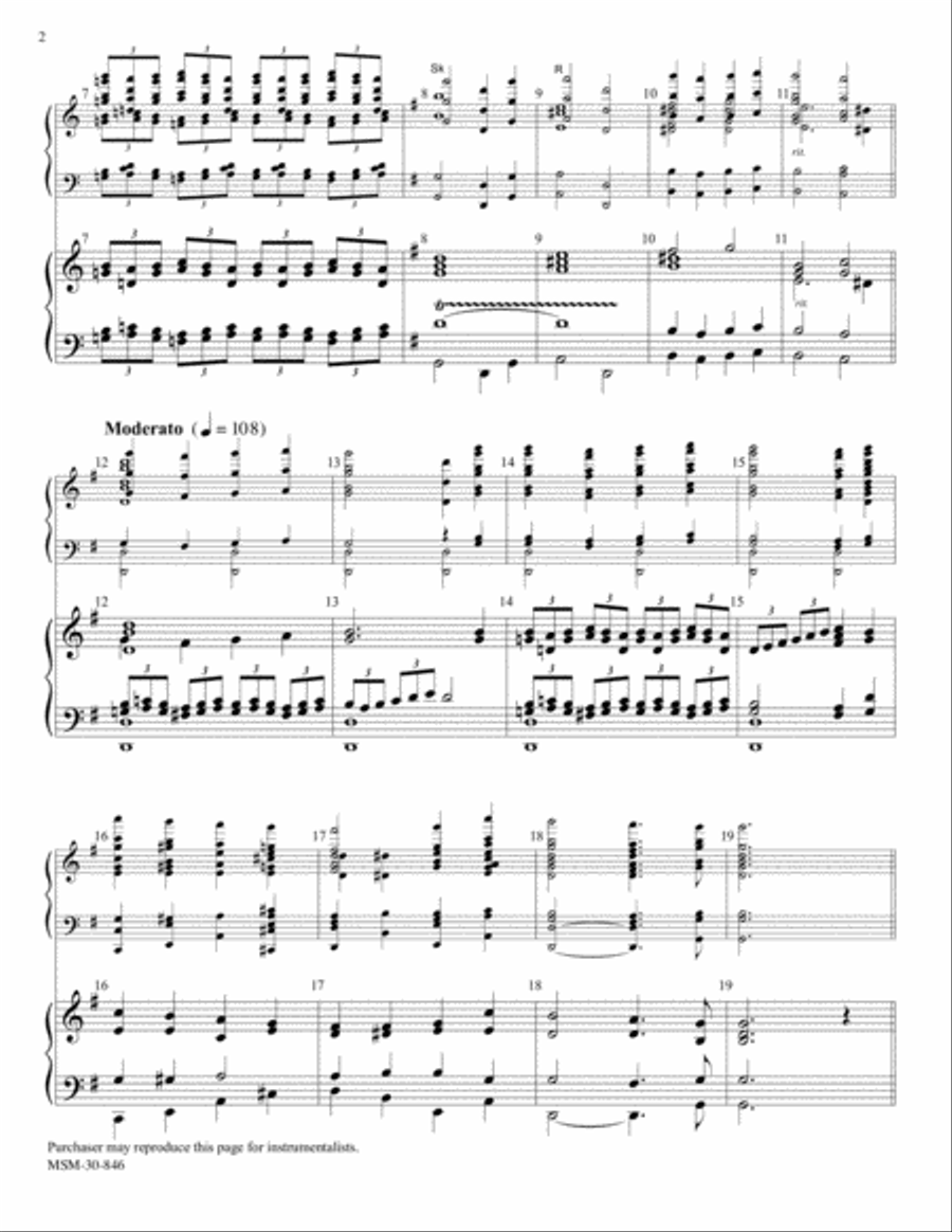Adeste fideles Choir scores gallery preview page 2