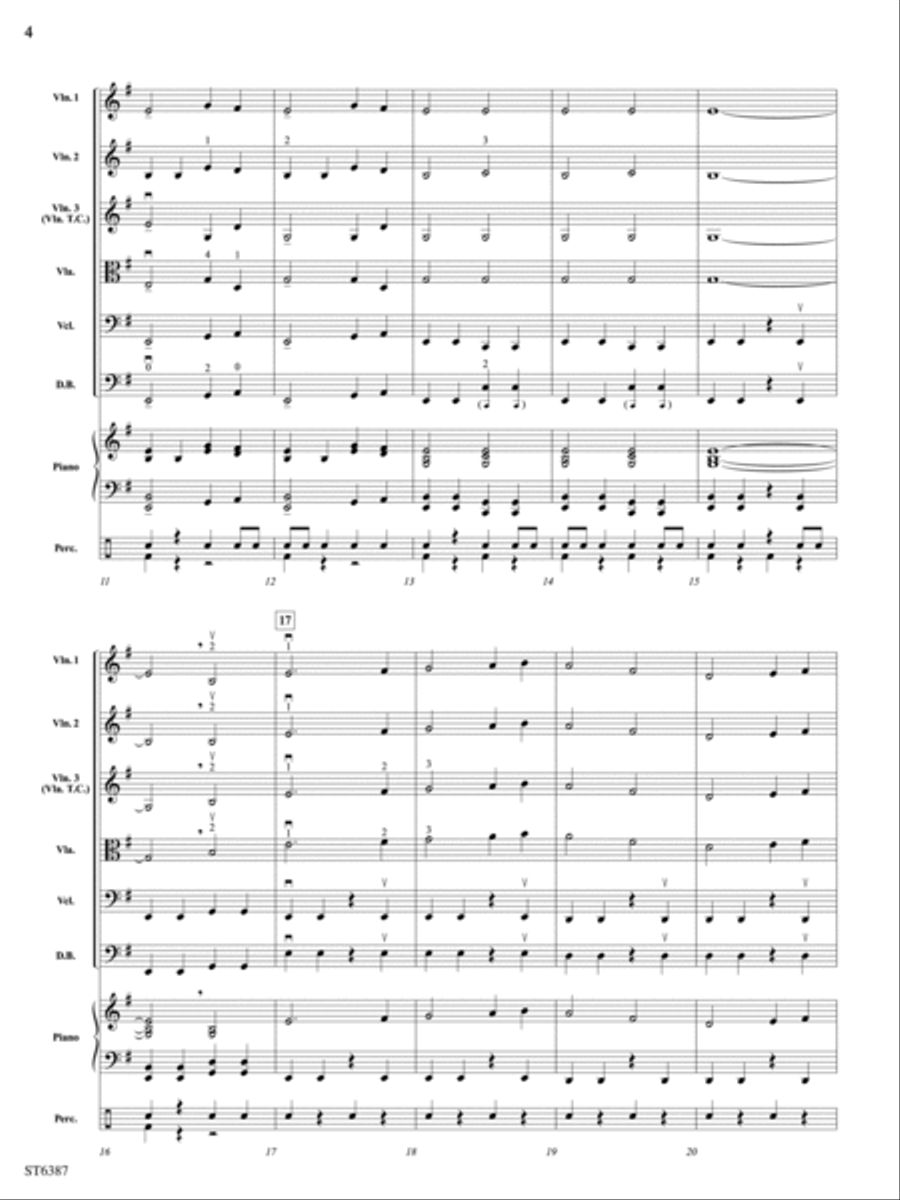Storm: Score String Orchestra scores gallery preview page 4