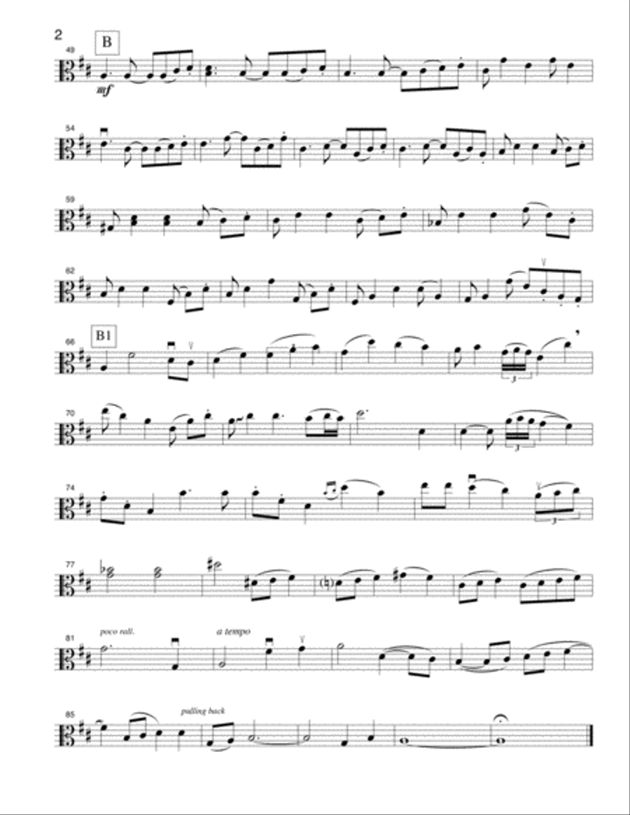 Songs Mother Taught Me (Songs Mother Sang) String Quartet scores gallery preview page 6
