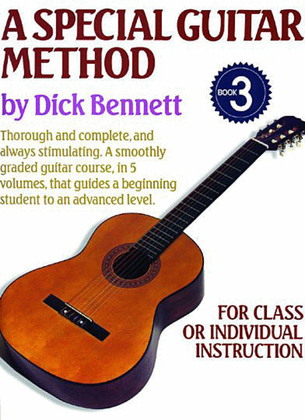 Book cover for A Special Guitar Method Book 3