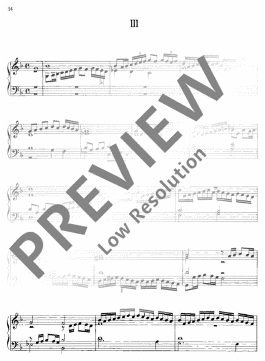 Four Susanas Harp scores gallery preview page 19