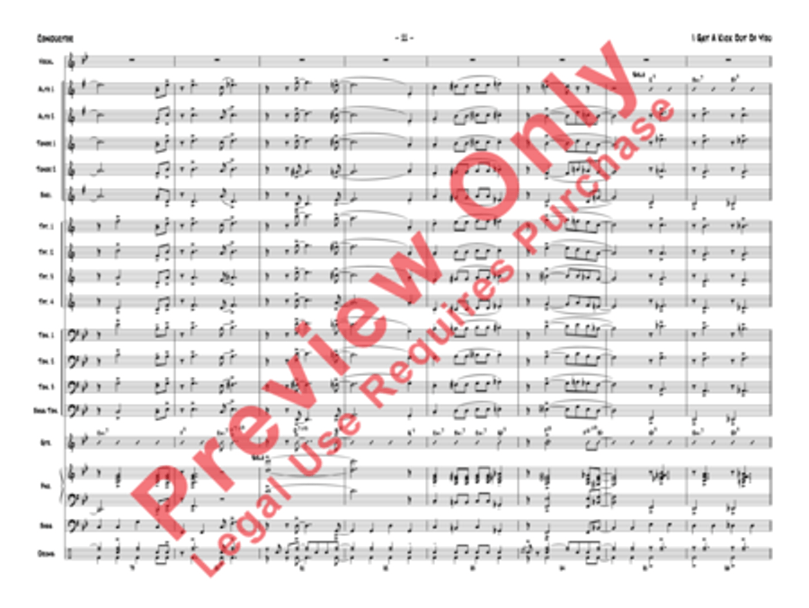 I Get a Kick Out of You Jazz Ensemble scores gallery preview page 14
