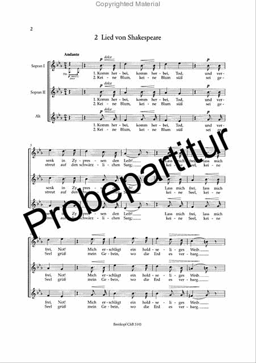4 Songs Op. 17 4 Songs Op. 17 SSA scores gallery preview page 3