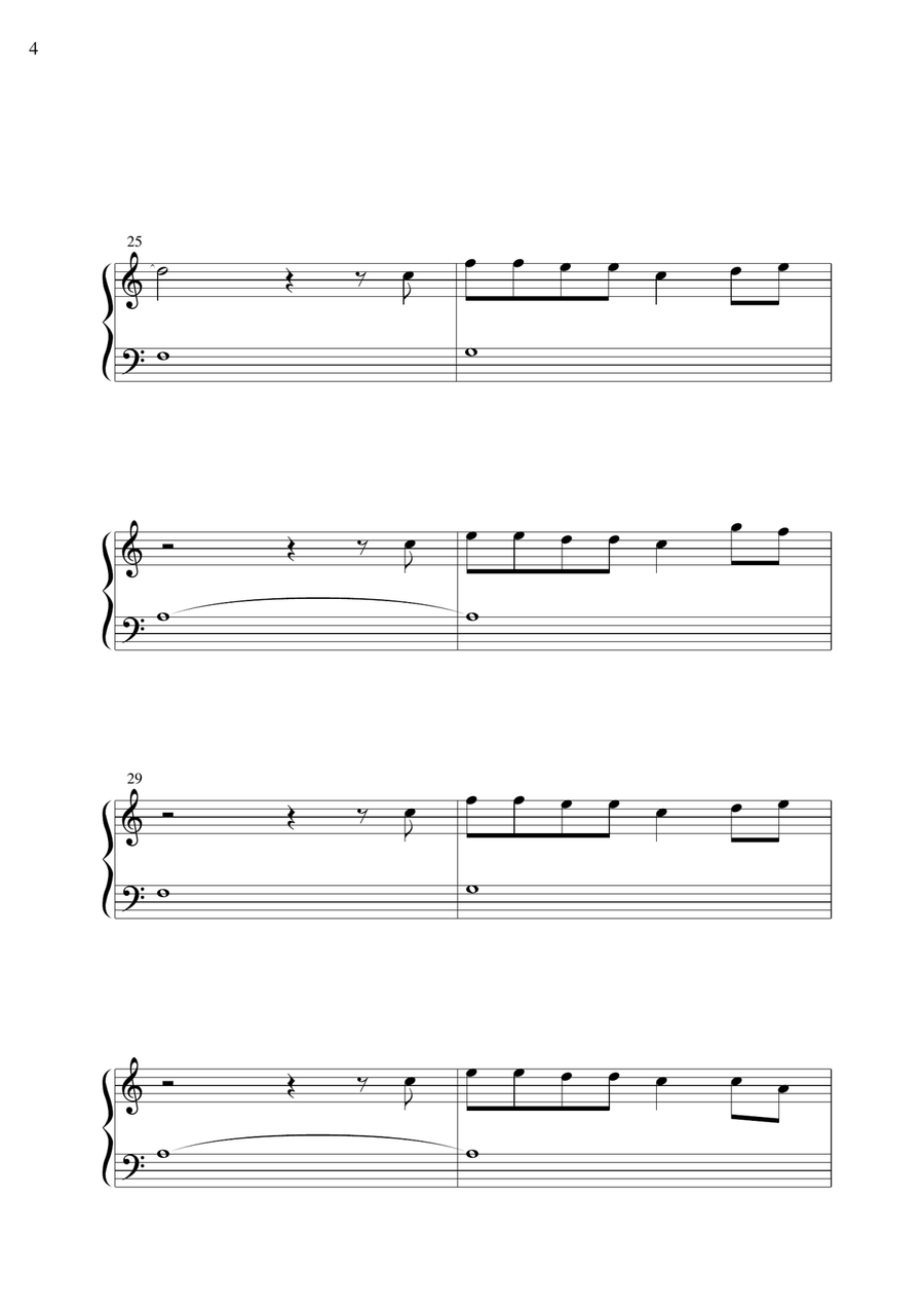 Your Love (9pm) Piano Method scores gallery preview page 4