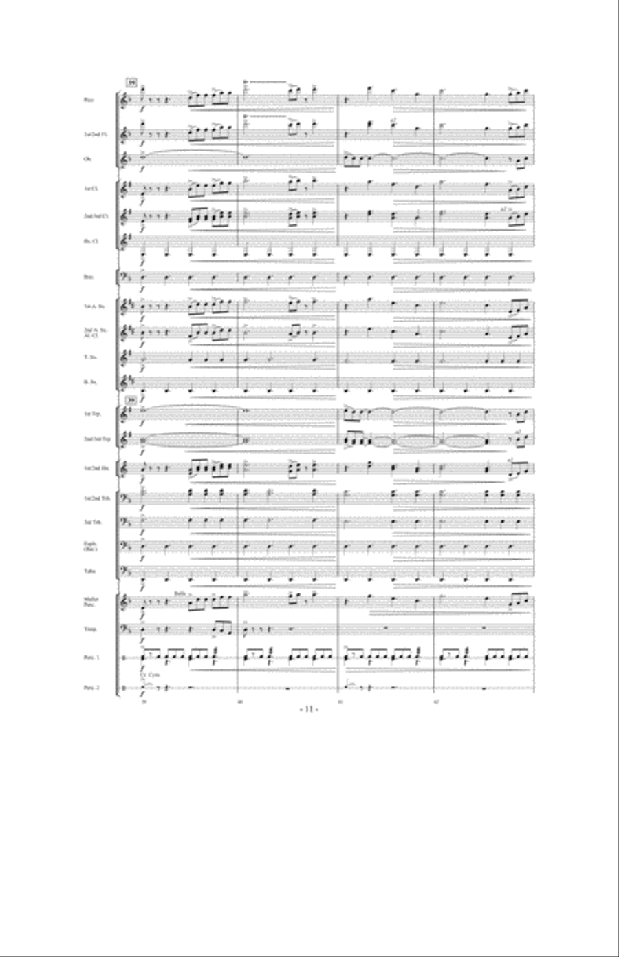Apollo: Myth and Legend Concert Band scores gallery preview page 10