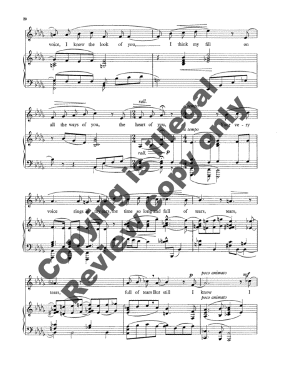 Baritone Songs Baritone Voice scores gallery preview page 30