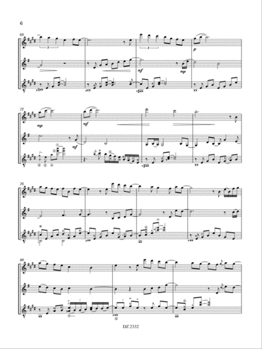 Ed è subito sera Clarinet scores gallery preview page 6