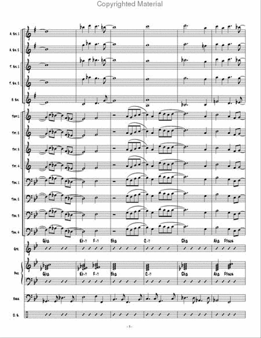 Ice is Nice Jazz Ensemble scores gallery preview page 6