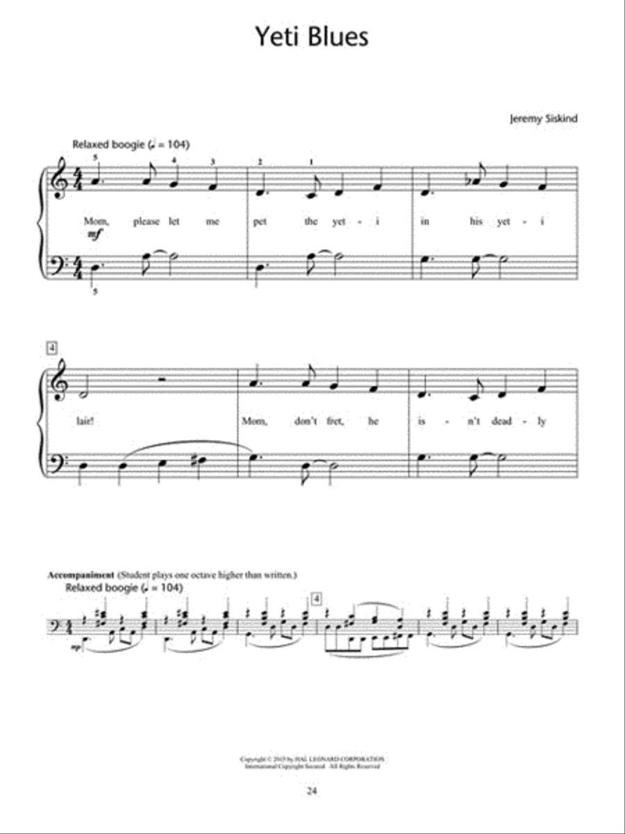 Myths and Monsters Piano Method scores gallery preview page 5