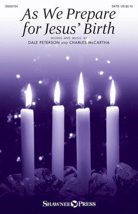Book cover for As We Prepare for Jesus' Birth