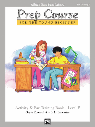 Book cover for Alfred's Basic Piano Prep Course: Activity & Ear Training Book F