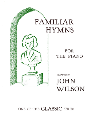 Book cover for Familiar Hymns for the Piano-Digital Download