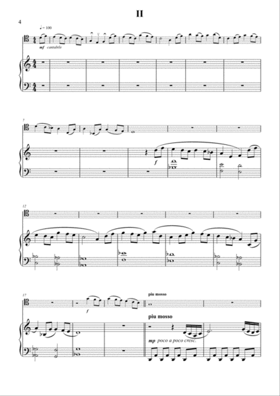 Sonata No. 3 for Cello and Piano, Opus 84 Piano Accompaniment scores gallery preview page 4
