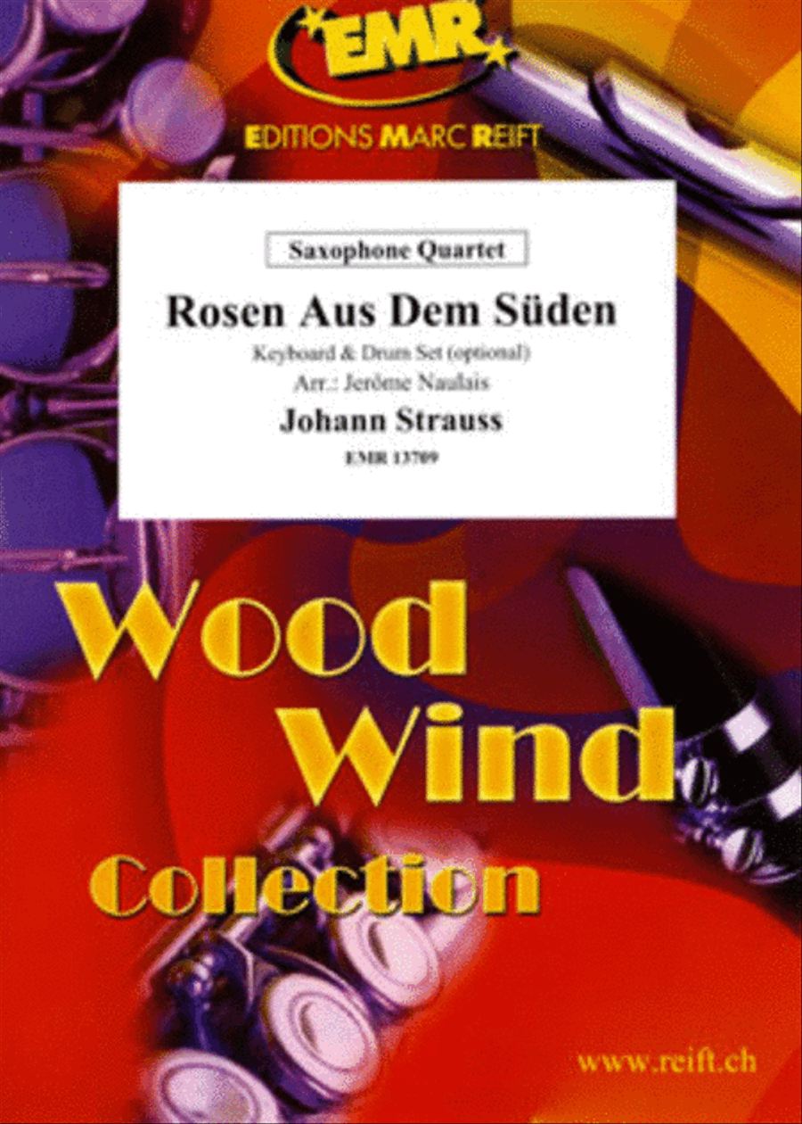 Rosen Aus Dem Suden Saxophone Quartet scores gallery preview page 1