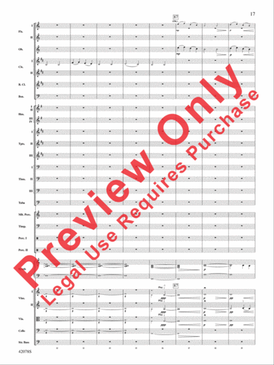 Man of Steel, Selections from Full Orchestra scores gallery preview page 18