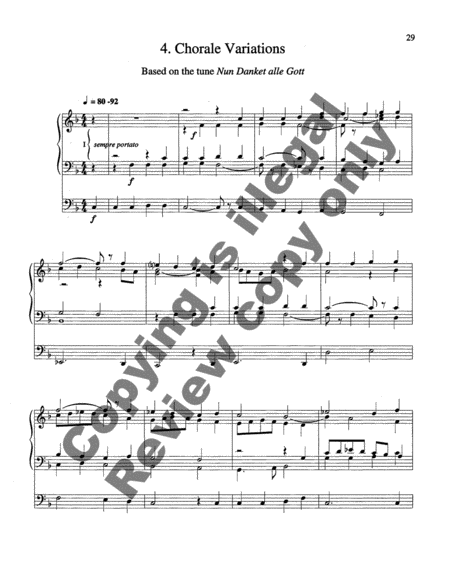 Hymn Sonata for Organ