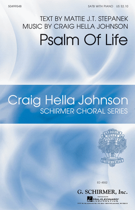 Book cover for Psalm of Life