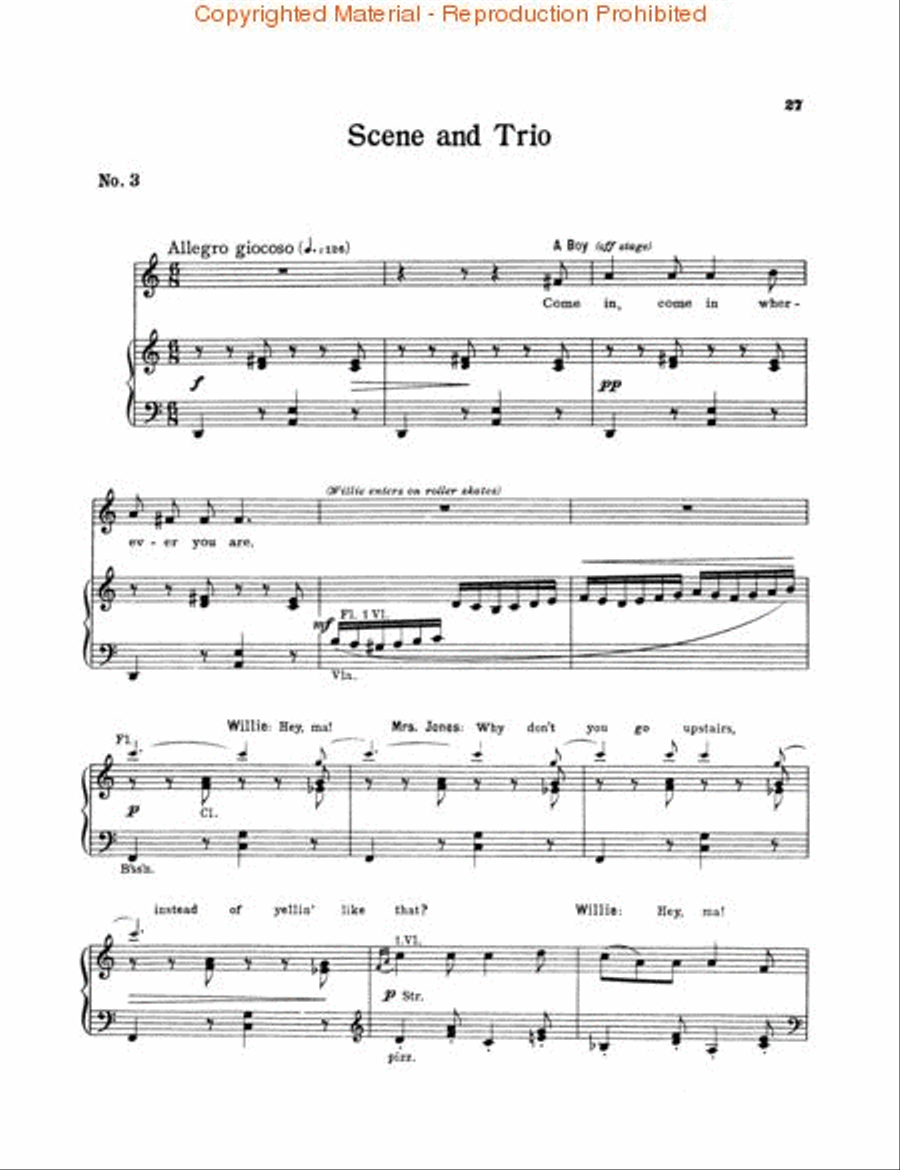 Street Scene Street Scene Voice scores gallery preview page 3