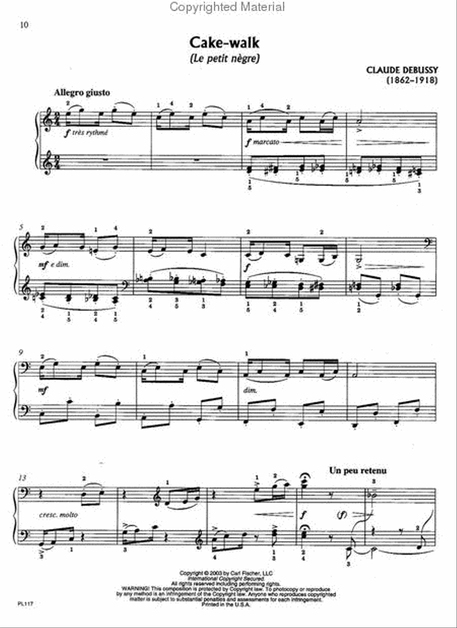Debussy Debussy Piano Solo scores gallery preview page 2
