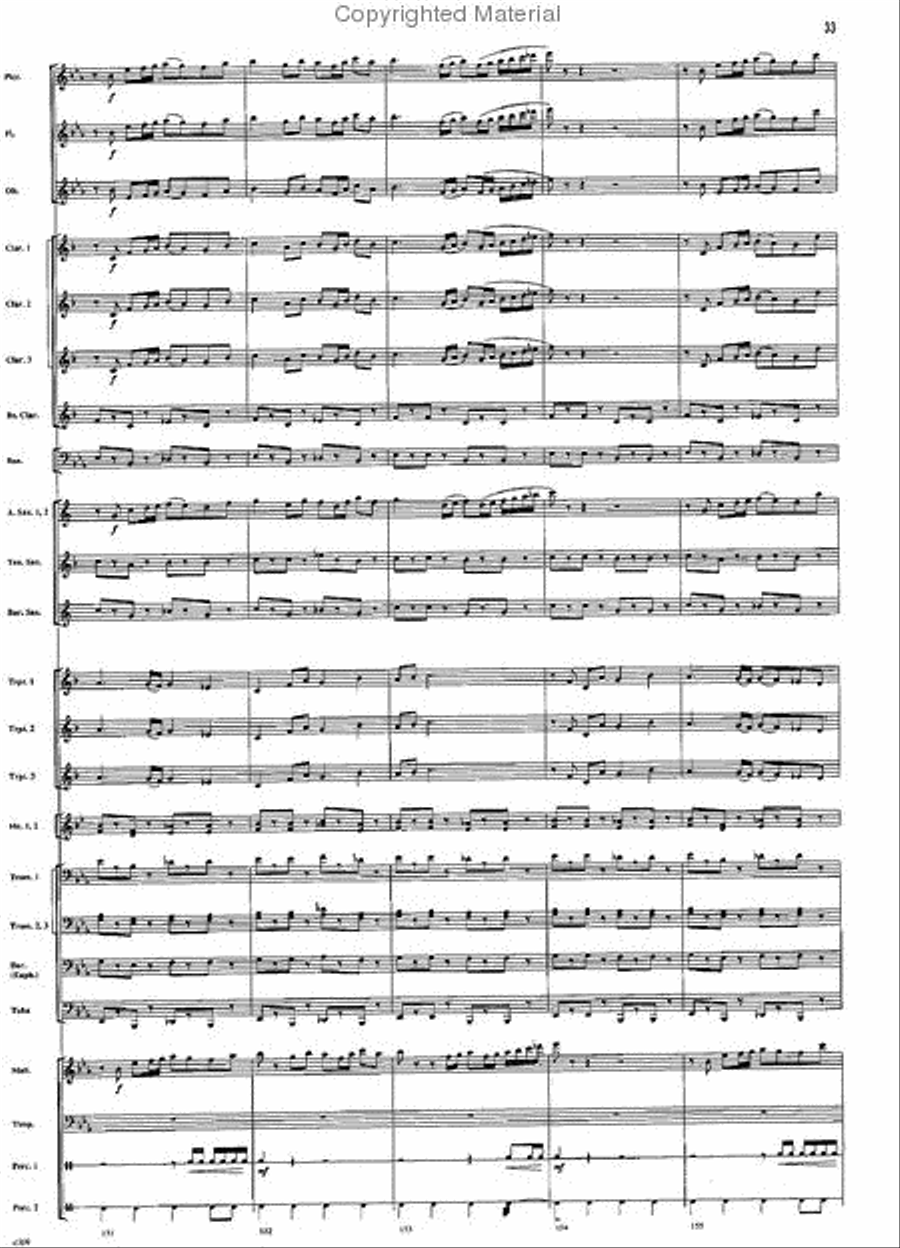 A Vision of Majesty Concert Band scores gallery preview page 32