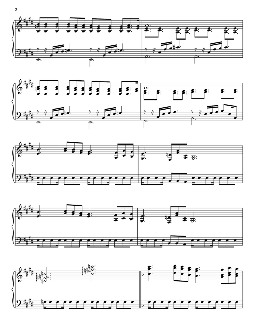 Norwegian Wood (This Bird Has Flown) Piano Solo scores gallery preview page 2