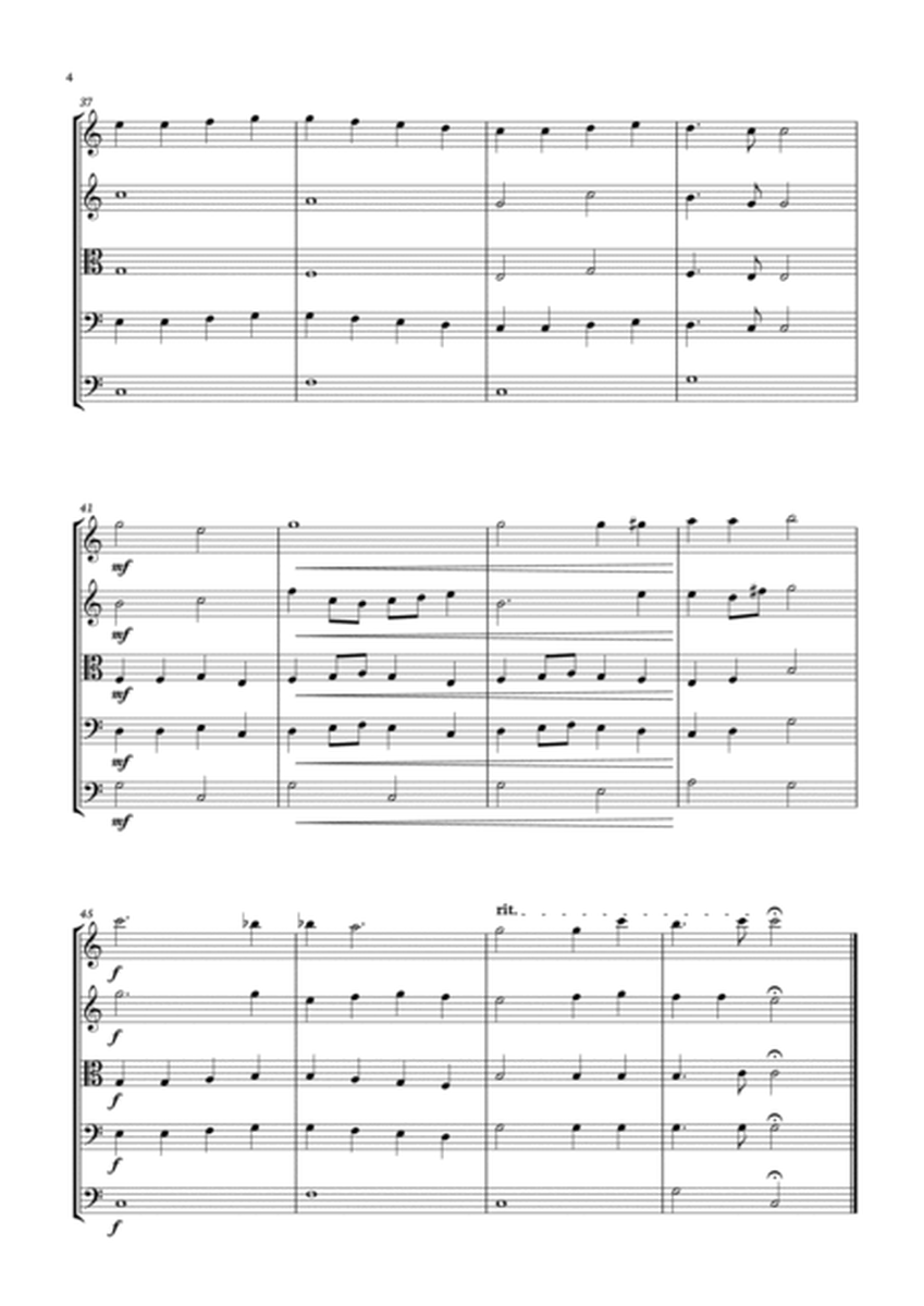 Ode to Joy for String Quintet. image number null