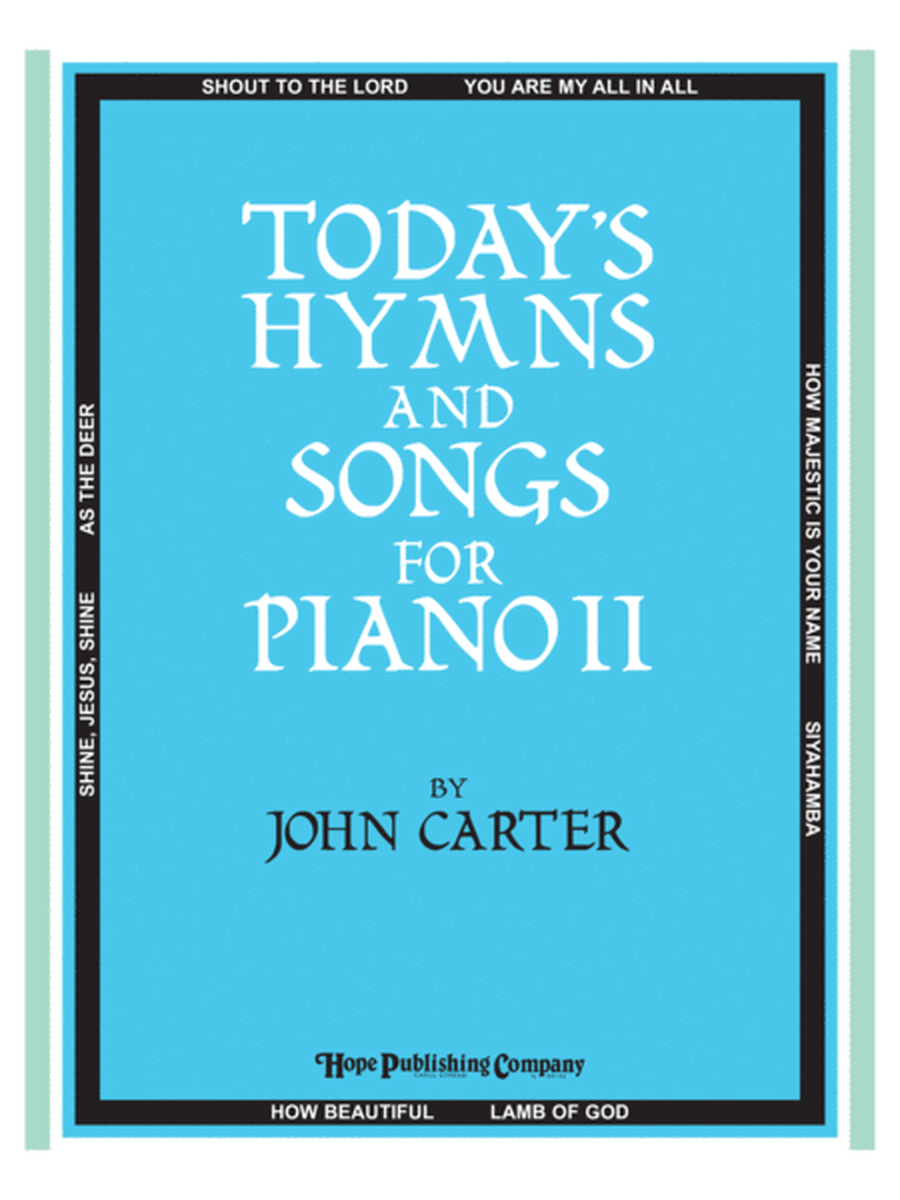 Today's Hymns and Songs II for Piano-Digital Download