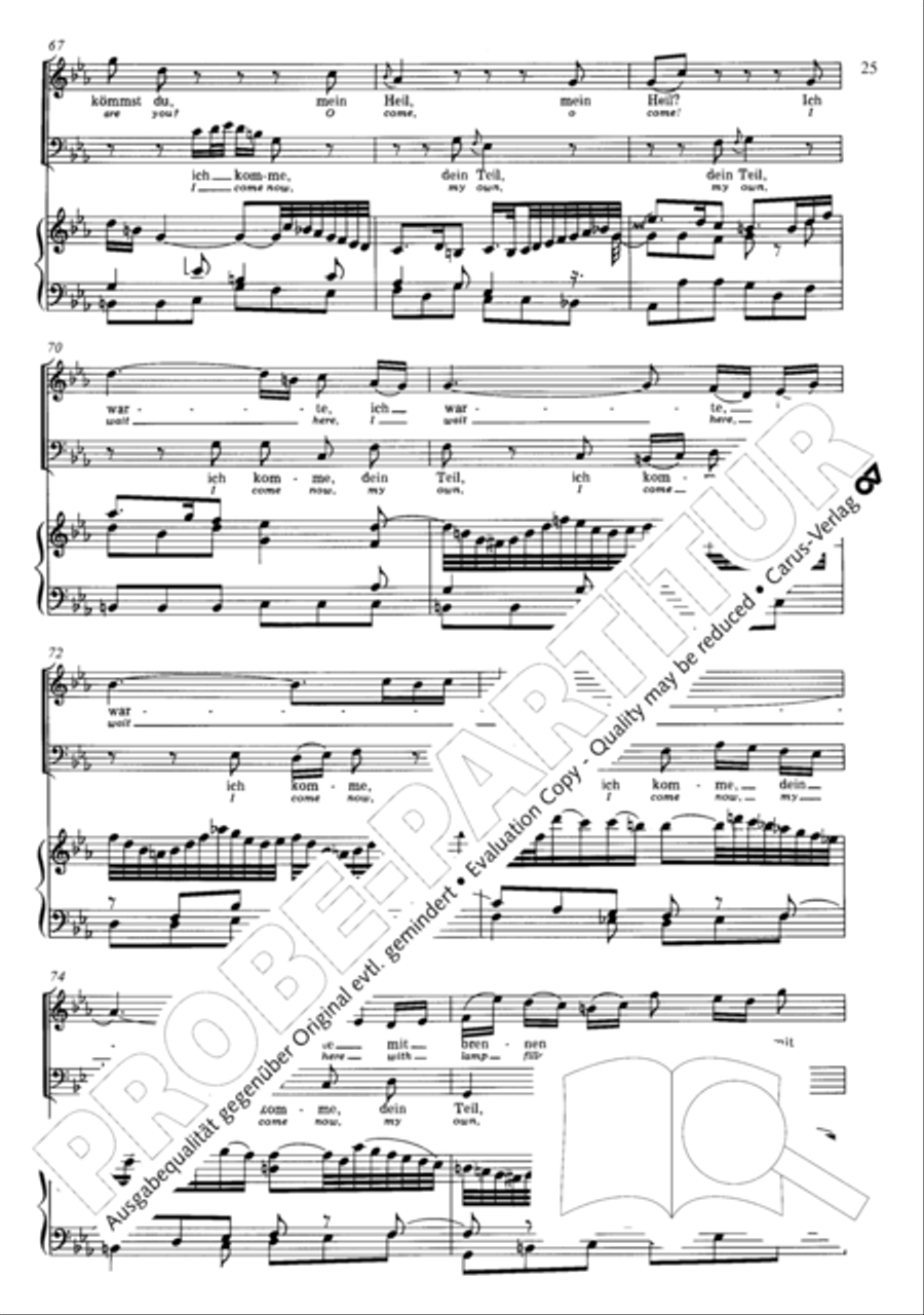 Wake, o wake and hear the voices STB scores gallery preview page 26