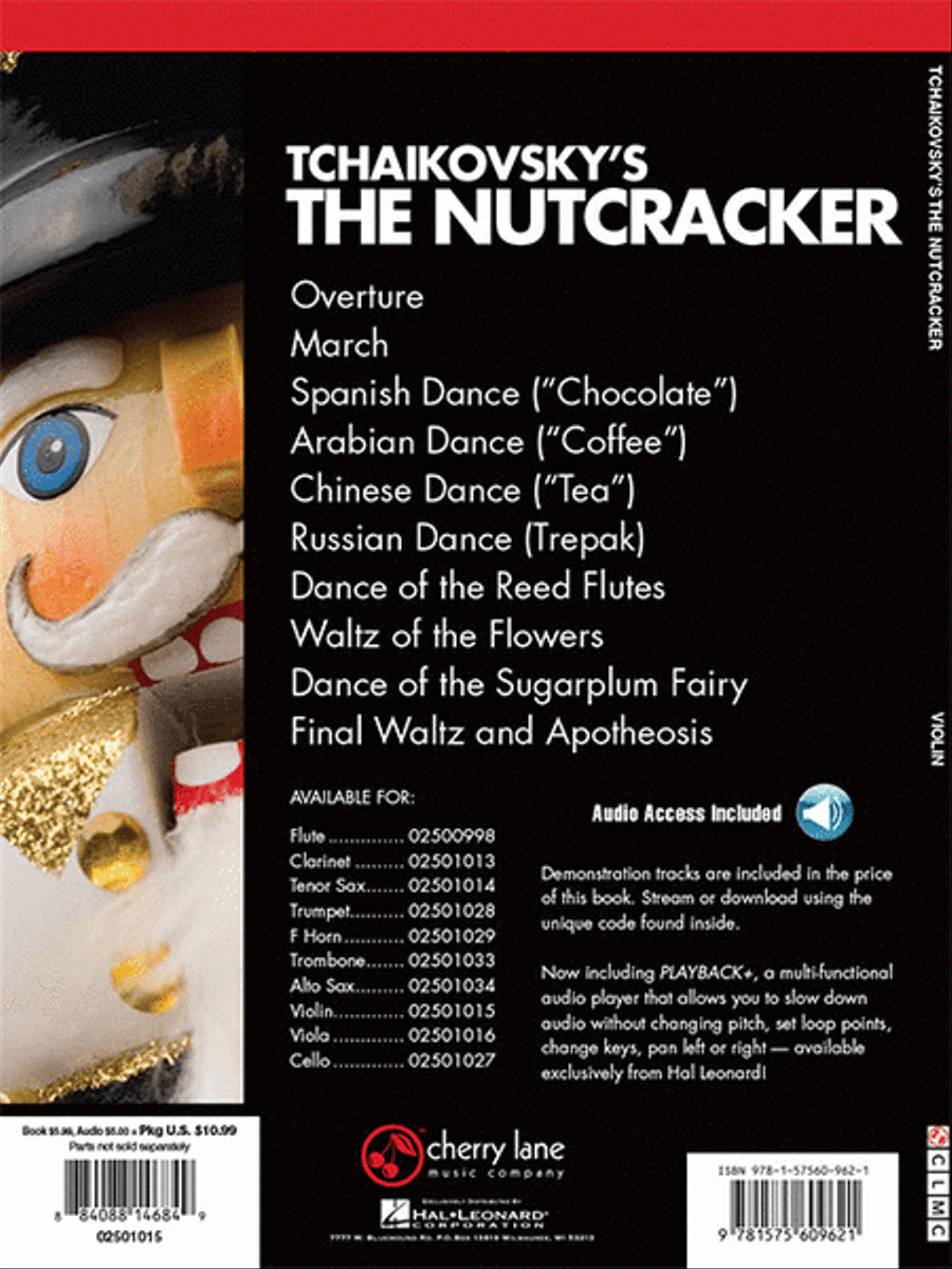 Tchaikovsky's The Nutcracker Violin Solo scores gallery preview page 5