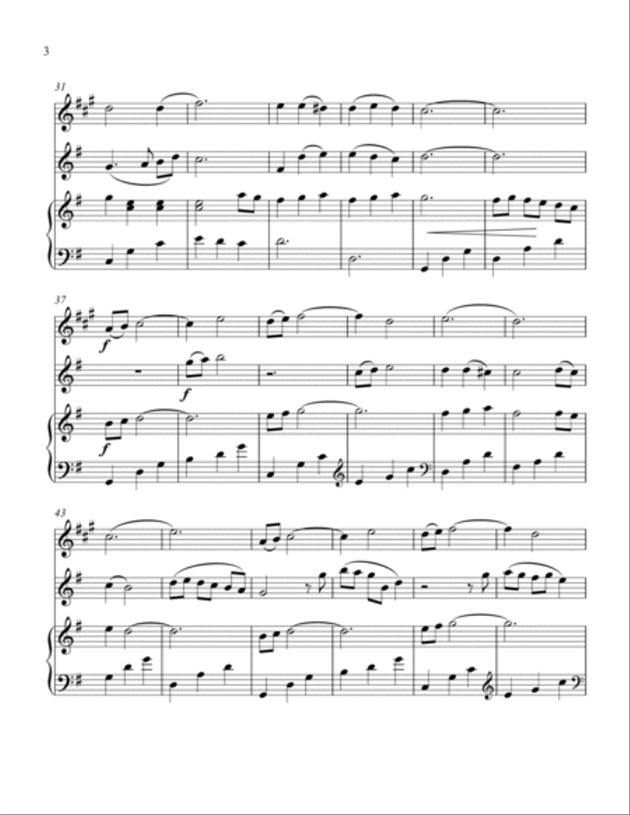 Silver Bells Silver Bells Clarinet scores gallery preview page 4