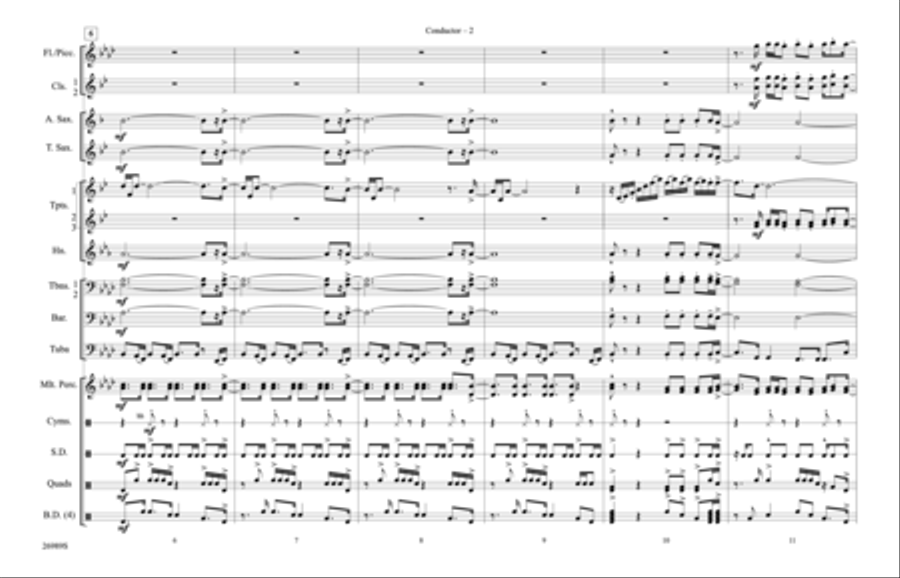 Give It All You Got Marching Band scores gallery preview page 23