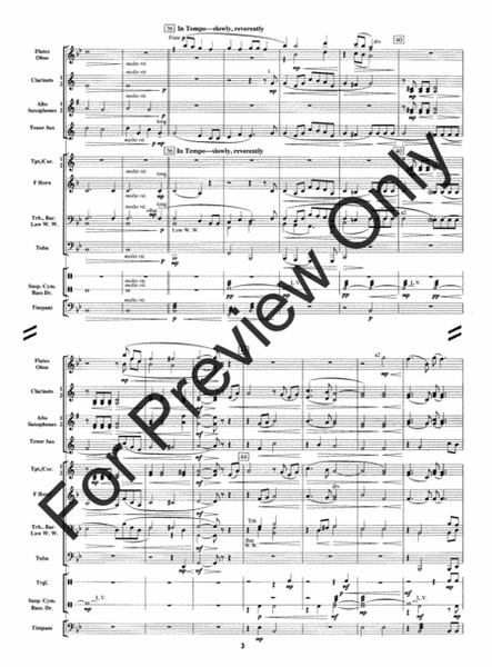 Benediction Chorale - Full Score image number null