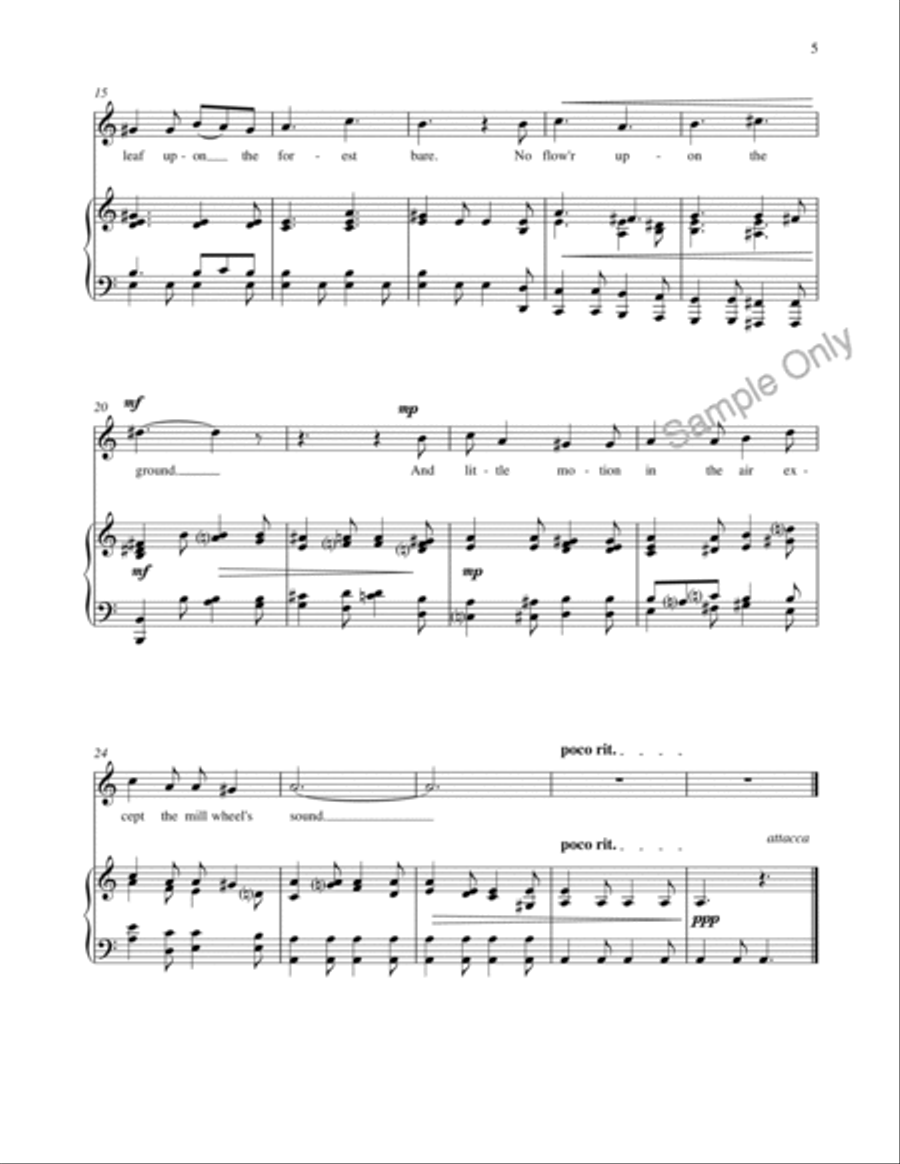 Be Like A Bird SSA scores gallery preview page 7