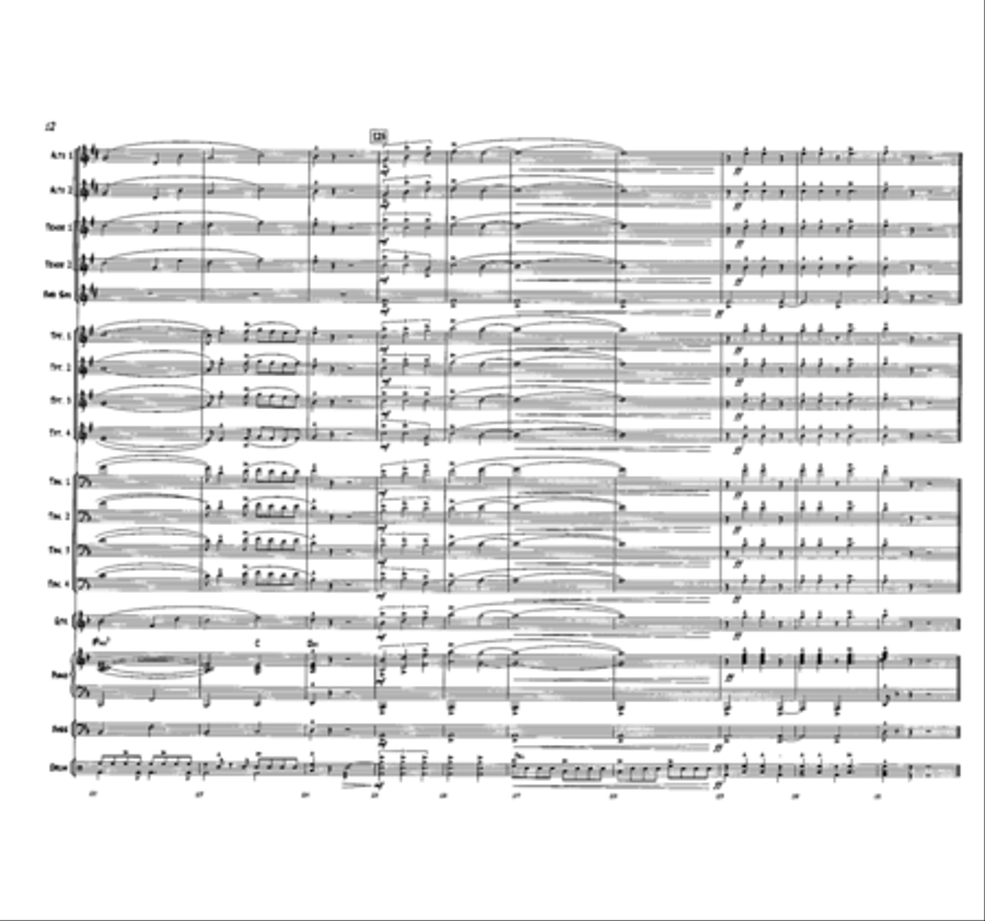 Night Flight to Rio Night Flight to Rio Jazz Ensemble scores gallery preview page 13