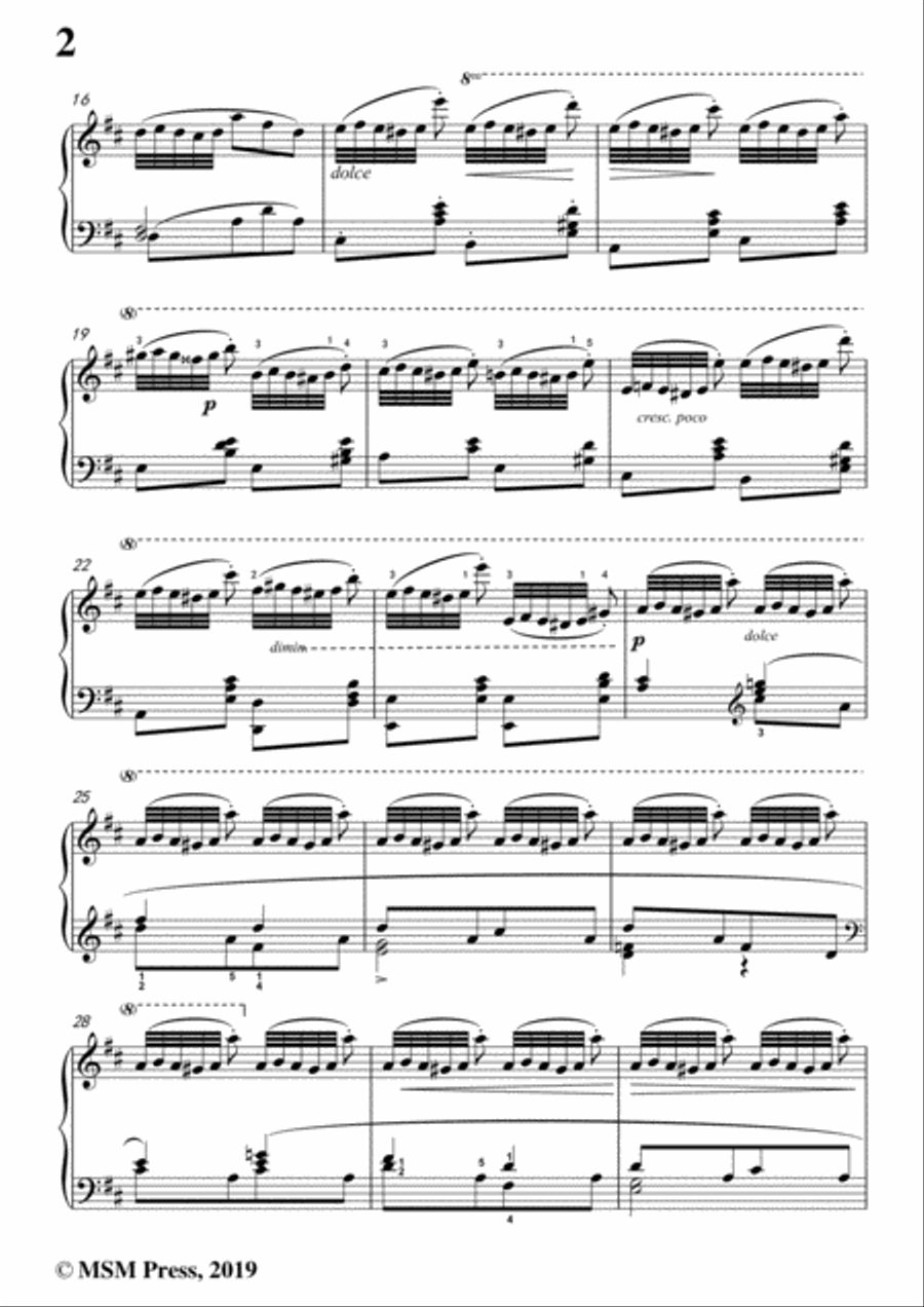 Czerny-The Art of Finger Dexterity,Op.740 No.29,for Piano Piano Solo scores gallery preview page 4