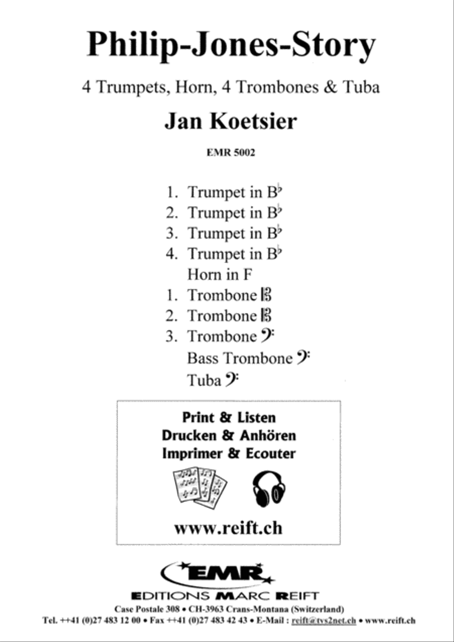 Philip-Jones-Story Brass Ensemble scores gallery preview page 2