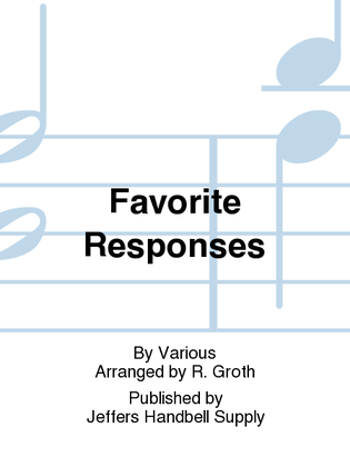 Book cover for Favorite Responses