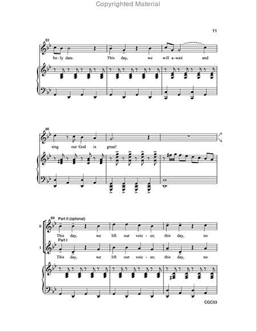 The Lost Boy Preview Kit (Score & CD) Choir scores gallery preview page 11