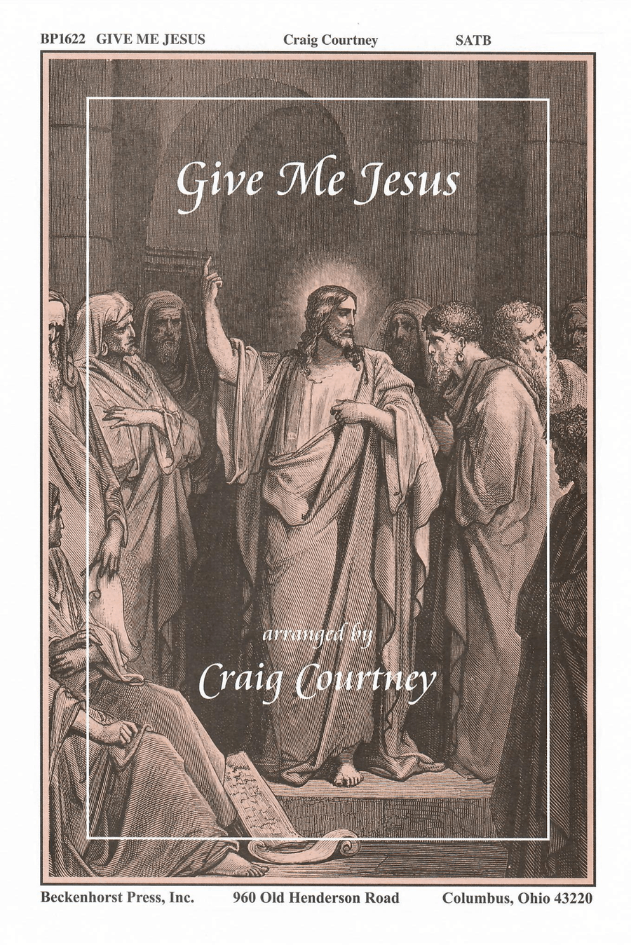 Give Me Jesus - Courtney 4-Part scores gallery preview page 1