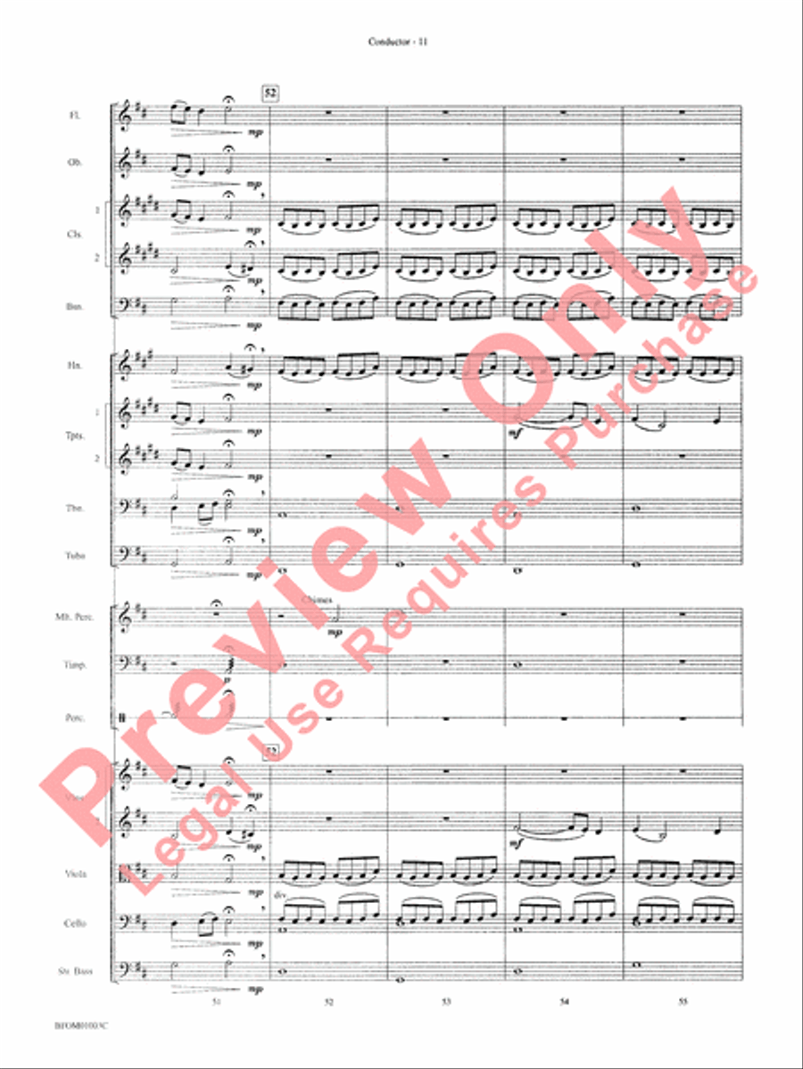 River Songs (based on Deep River and Shall We Gather at the River) Full Orchestra scores gallery preview page 14