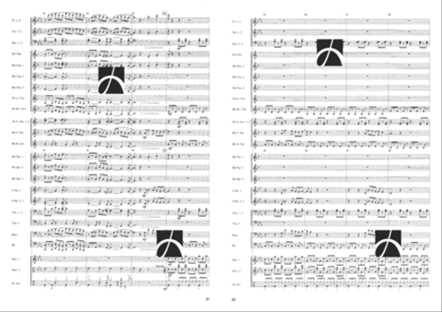 Cervo a Primavera Concert Band scores gallery preview page 11