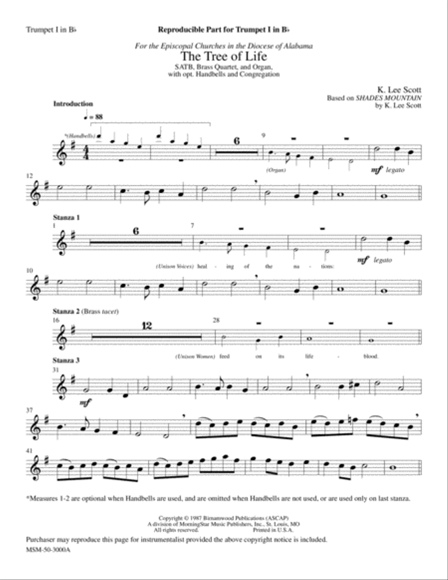 The Tree of Life The Tree of Life Choir scores gallery preview page 6
