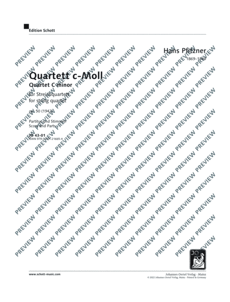 Quartet C minor