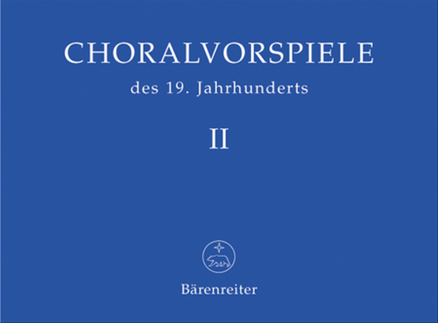 Choralvorspiele des 19. Jahrhunderts, Band 2 Organ scores gallery preview page 1