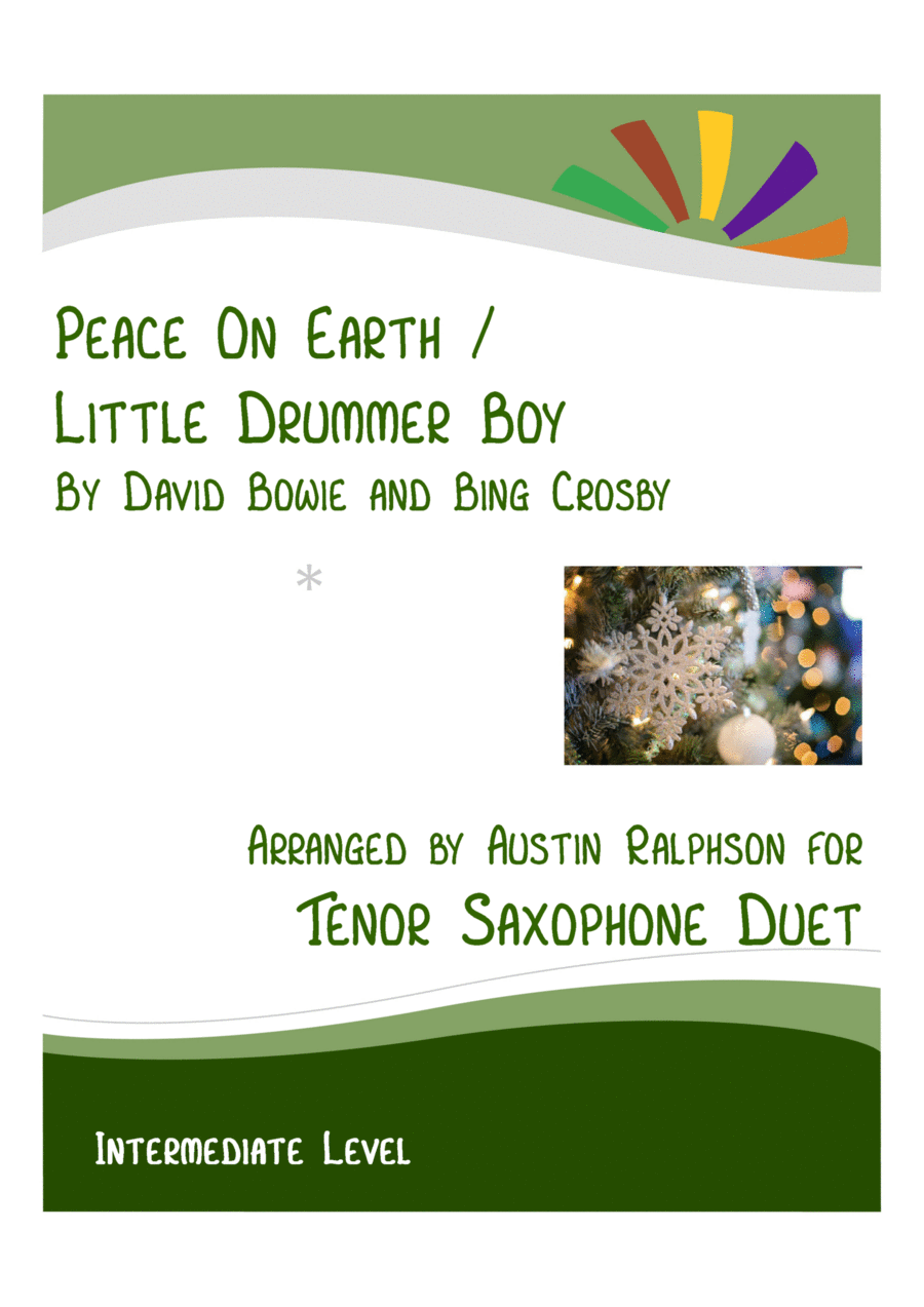 Peace On Earth Woodwind Duet scores gallery preview page 1