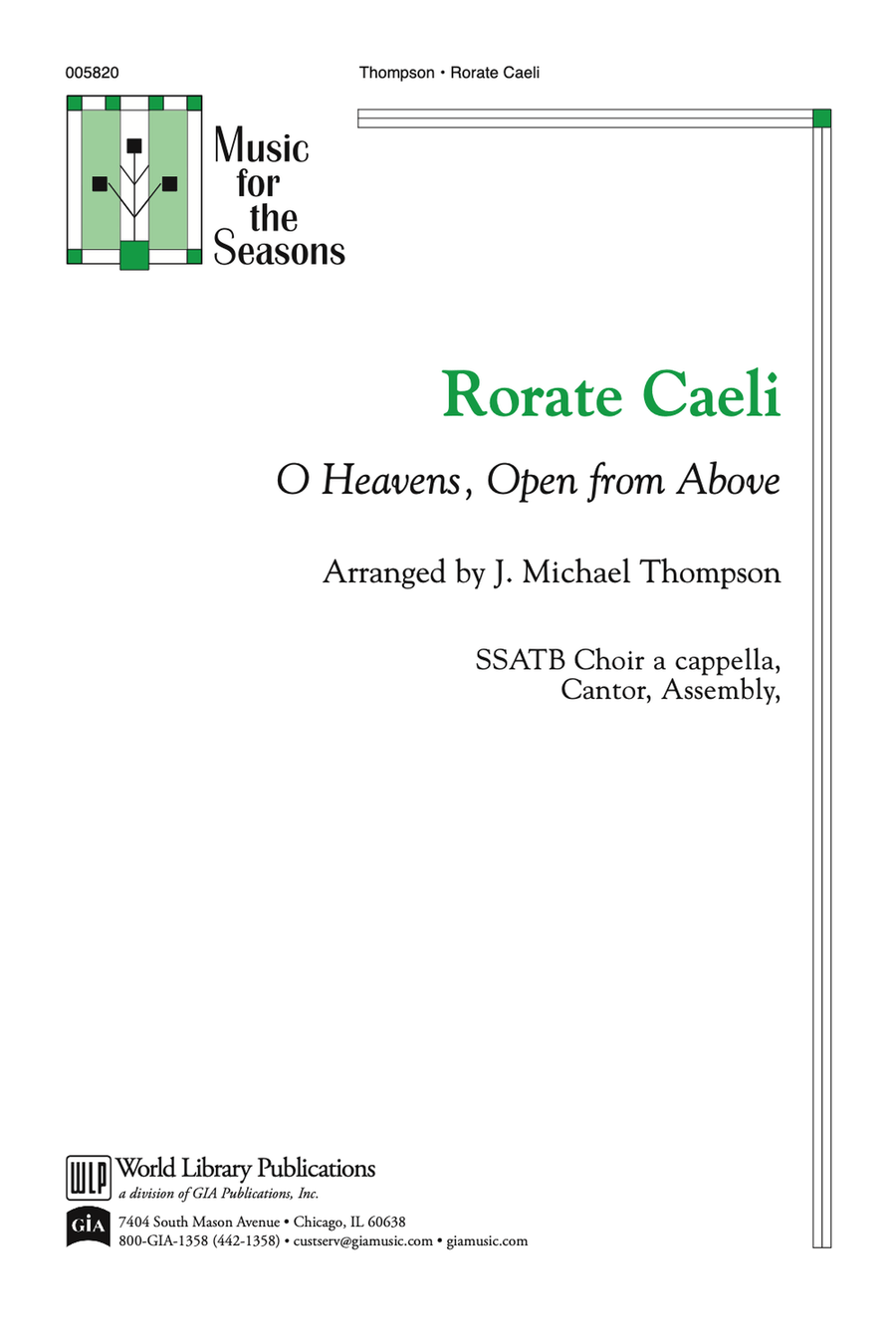 Rorate Caeli SSATB scores gallery preview page 1