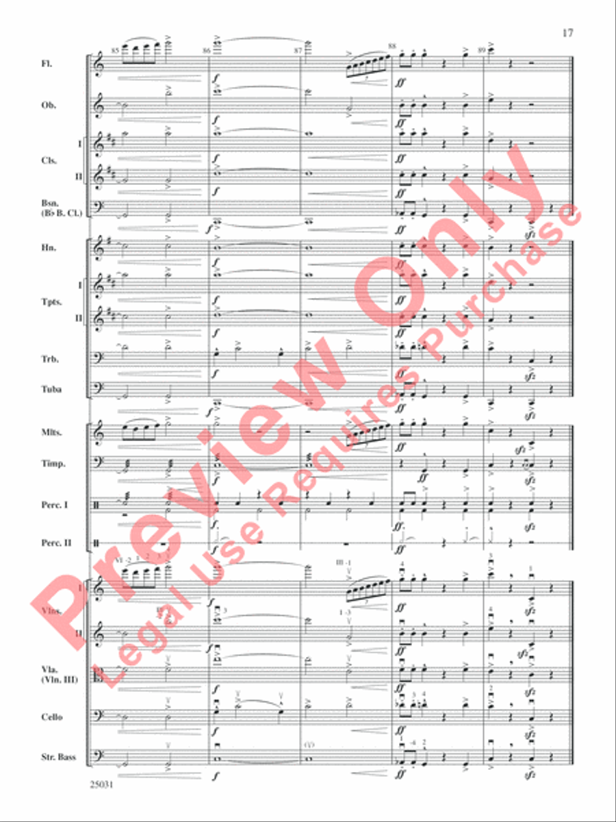 Comedy Tonight Comedy Tonight Full Orchestra scores gallery preview page 18